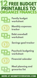 12 Free Printable Budget Worksheets To Get Control Of Your Money Budget Printables Printable Budget Worksheet Budgeting Worksheets