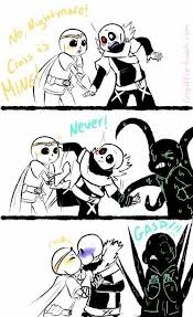 Mas é que porra, o mané do seu amigo vem e chega dizendo a coisa mais cômica da história! Undertale Pictures Nightmare X Cross X Dream Undertale Undertale Funny Undertale Comic