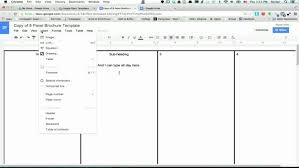 Brochure Templates For Google Docs Inspirational Brochure Templates Google Docs Free Brochure Template Brochure Template Travel Brochure Template