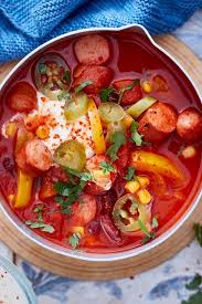 Mexikanisches Wurstchen Gulasch Rezept Rezepte Gulasch Lebensmittel Essen