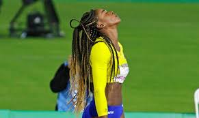 El atleta de 21 años y que pertenece al registro del departamento del atlántico, subió a lo más alto del podio con un tiempo de 44:76. Caterine Ibarguen Y Anthony Zambrano Por El Todo En La Liga De Diamante 2021 Polideportes