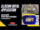 Illusion Royal Powder Coating Application #131 - YouTube
