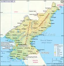 What are the geographical coordinates of north korea? North Korea Map Answers