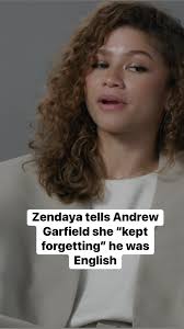 Andrew Garfield's American accent is so good, even Zendaya forgot he's  actually English while filming “Spider-Man.”