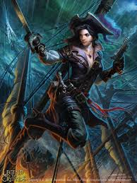 Game Art By Liang Xing Cuded Pirate Art Pirate Woman Fantasy Portraits