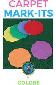 Carpet Mark Its 6 Colors Set Of 24 Students Will Know Exactly Where To Sit When You Use These Hand Preschool Colors Student Organization Beginning Of School