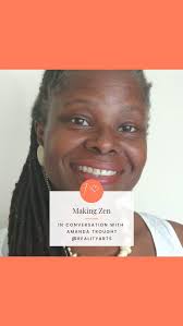 This morning I sat down with @realityarts to chat about the Making Zen  retreat that’s coming up!, We are thrilled to welcome Amanda for her Making  Zen debut with her Stitched Words workshop, and we ...