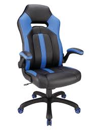 This gaming chair is one of the best entry products in the market today. Realspace High Back Gaming Chair Blueblack Office Depot