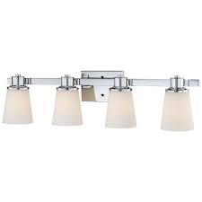 Learn how to replace your vanity light for a quick and easy upgrade to your bathroom. Home Decorators 4 Light Chrome Bath Vanity Light Fixture 1001823271 New Walmart Com Walmart Com