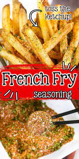 The Best French Fry Seasoning French Fry Seasoning Spice Mix Recipes Spice Recipes