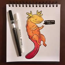 Something, to create a drawing you'll be proud of without having to wait months for decent results. An Axolotl Drawing I Finished Up Yesterday Day Ccw Drawing