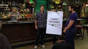 Is responsible for this page. Chardee Macdennis The Game Of Games It S Always Sunny In Philadelphia Wiki Fandom