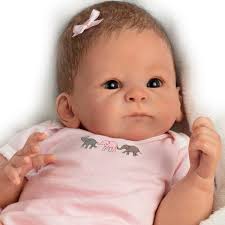 Little Peanut Lifelike Poseable So Truly Real Baby Girl Doll Ashton Drake Dolls In 2020 Baby Girl Dolls Ashton Drake Real Baby Dolls