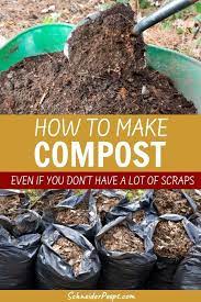How To Make A Lot Of Compost This Winter How To Make Compost Organic Vegetable Garden Home Vegetable Garden