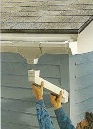 8 Steps How To Install Vinyl Gutters Page 2 Ehowdiy Com How To Install Gutters Diy Gutters Vinyl Gutter
