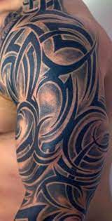 Tribal tattoos come in a wide variety of styles, designs and meanings. Tribal Shading Tattoo Shading Tribal Tattoos Tribal Arm Tattoos For Men