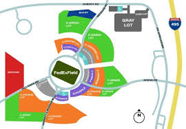 fedex field layout