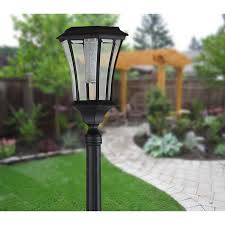 Shop Abigail Solar Lamp Post With Planter Overstock 11915425