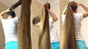 Photo examples of long hairstyles for men. Realrapunzels Insanely Long Hair Preview Youtube