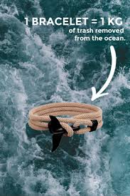 Ark Sea Bracelets 1 Bracelet 1kg Of Rubbish Removed From The Ocean In 2020 Whale Tail Sea Whale Whale