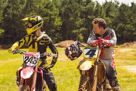 That year, fox racing introduced the rc replica helmet, complete with a graphic scheme that perfectly complemented carmichael's style and. Ricky Carmichael And Tim Gajser American Dreams Dirtbike Rider