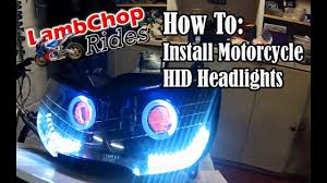 First thing is first get the headlight and high beam bulbs to act proper then tackle the halos and turn signals. Installing Hid Headlights To A Motorcycle Halo And Devil Eyes Youtube