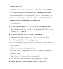 Resume Format Java Job Resume Examples Resume Examples Resume Format
