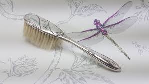 Of art and sculpture with his doctorate in physics and chemistry to make a platform to create one of a kind, stunning silver items. Antique Hair Brush Sterling Silver Baby Hair Brush Henry Etsy Baby Hair Brush Silver Hair Mothersday Gifts