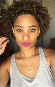 Pin By African American Hairstyles On Hair To Dye For Short Natural Hair Styles Curly Hair Styles Short Hair Styles