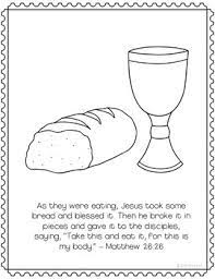 Pypus is now on the social networks, follow him and get latest free coloring pages and much more. The Last Supper Coloring Page Craft Or Poster Bible Verse Easter Communion