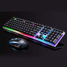 Ergonomic Design Keyboard For Fortnite Pubg Kit Cool Led Adjustable Dpi Mouse Keyboard Usb Windows Xp