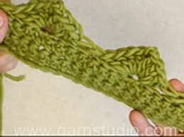 Tejido a dos agujas y crochet. Orilla De Abanico En Ganchillo Tutorial Video