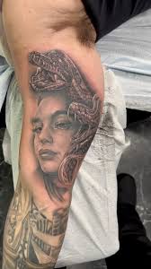 Finished up this black and grey piece