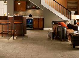 The Armstrong Alterna Collection Brings The Look Of Real Hardwood Ceramic And Stone In Basement Flooring Options Basement Flooring Best Flooring For Basement