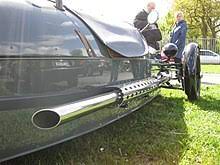 Aluminized 2″ inner baffle side exhaust/side pipe kit. Sidepipes Wikipedia