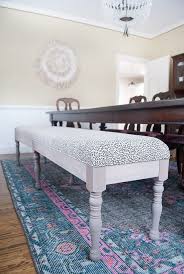 Upholstered dining room bench gives your room a classic look with precious finishes. Upholstered Dining Bench Dining Room Bench Diy Furniture Chair