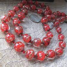 Venetian Murano Italian Bead Necklace