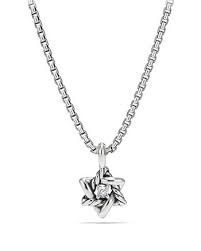 David Yurman Cable Collectibles Kids Star Of David Necklace With Diamonds Bloomingdale S