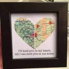 Red hots valentine's candy gift in a jar Personalized Gift For Men Long Distance Relationship Boyfriend Etsy Christmas Gifts For Boyfriend Valentines Gifts For Boyfriend Personalized Map Art