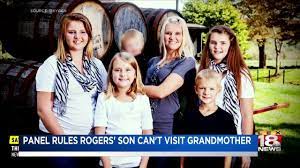 Bardstown, kentucky july 3, 2015. Panel Rules Crystal Rogers Son Can T Visit Grandmother