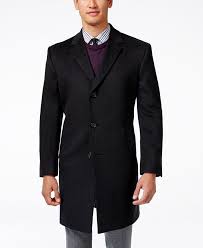 This imported kenneth cole wool top coat is designed to keep to warm and classy. Kenneth Cole Reaction Raburn Wool Blend Over Coat Slim Fit Reviews Coats Jackets Men Macy S