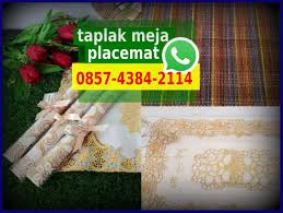 Pin Di Harga Taplak Meja Placemate