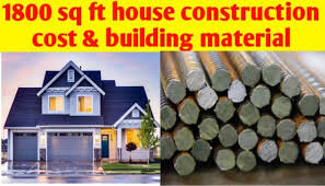 Properties in tamilnadu for sale. 1800 Sq Ft House Construction Cost Building Material Civil Sir
