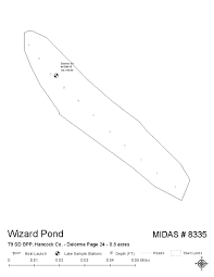 Lakes Of Maine Lake Overview Wizard Pond T10 Sd