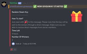 I'm trying to create a giveaway command using discord.py. Idle Empire How Do Discord Giveaways Work