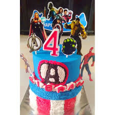 Kue ulth anak laki laki. Kue Ulang Tahun Anak Laki Laki Avengers Tingkat 2 Shopee Indonesia