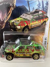Matchbox Jurassic World Dominion Series (Wrecked) 93 Ford Explorer #4 | eBay