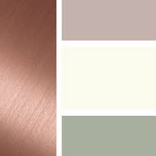 Possible Color Scheme Rose Gold Taupe Cream Sage Rose Gold Kitchen Rose Gold Color Palette Copper Colour Scheme