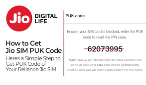 Buy a code from third party service. How To Get Jio Sim Puk Code In Reliance Jio