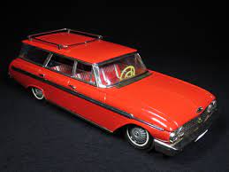 1962 Ford Station Wagon Car Friction Atc Asahi Japan Please Contact Us For Toy Availability And Prices 603 924 2079 Or Mb Corgi Toys Toy Car Retro Toys